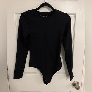 Abercrombie and Fitch black bodysuit size S